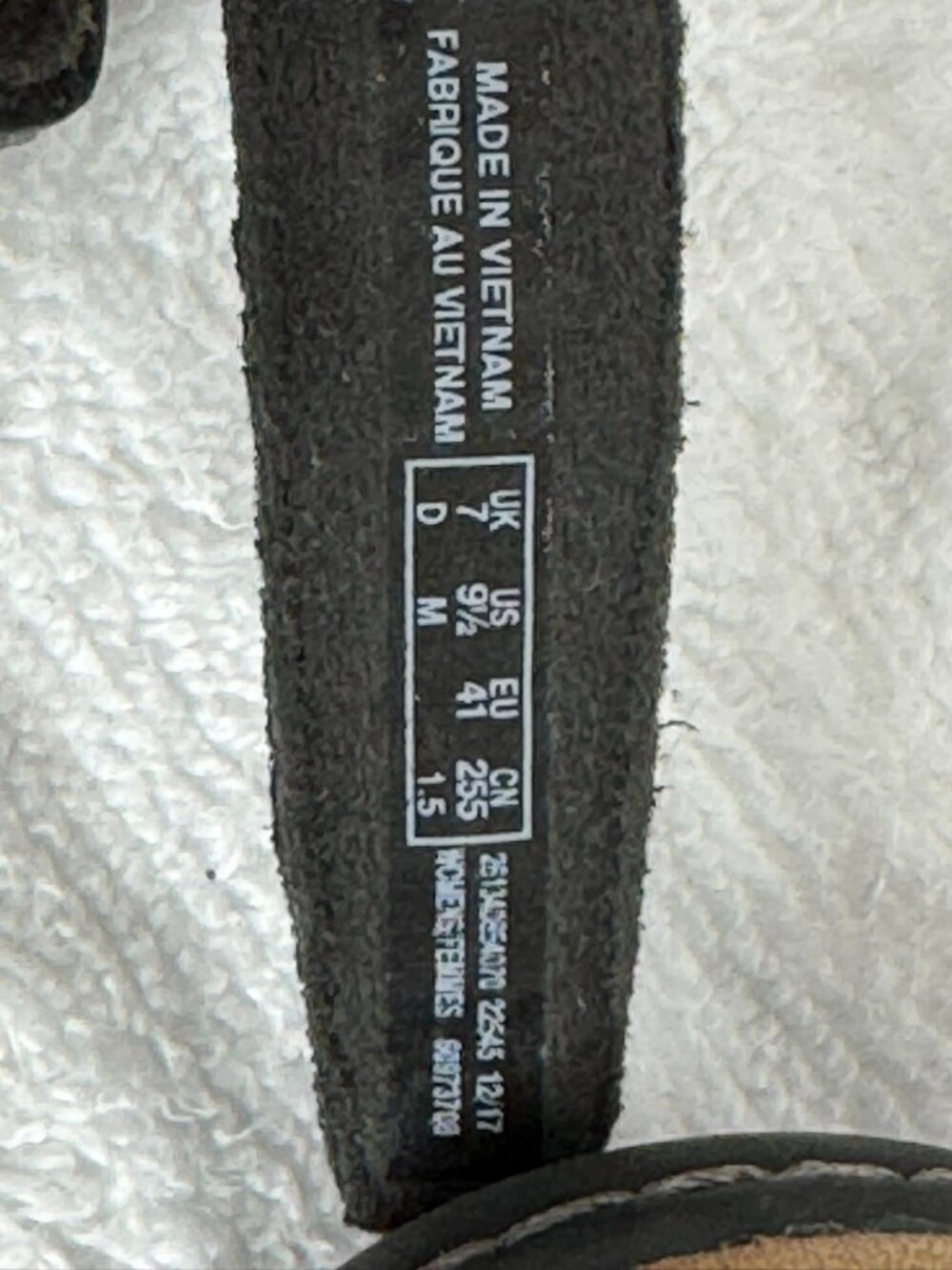 Collections by Clarks black slip on sandals - Picture 8 of 8